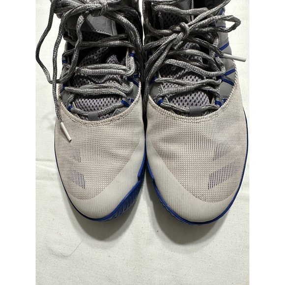 Adidas Men’s Infiltrate Basketball Shoes Ball 365 8.5 Blue Gray White - Picture 12 of 14